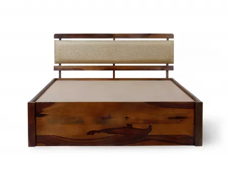 Belle Solid Wood King Size Double Bed
